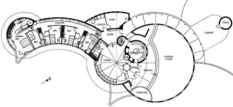 Lykes house floor plan