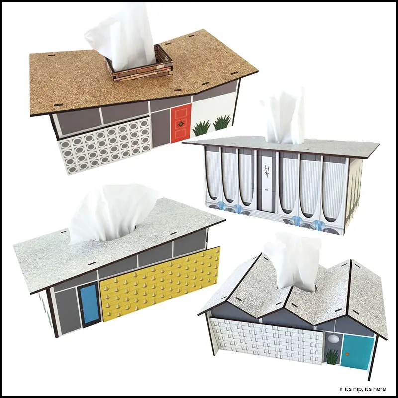 Read more about the article Midcentury Modern Architecture Tissue Box Covers!