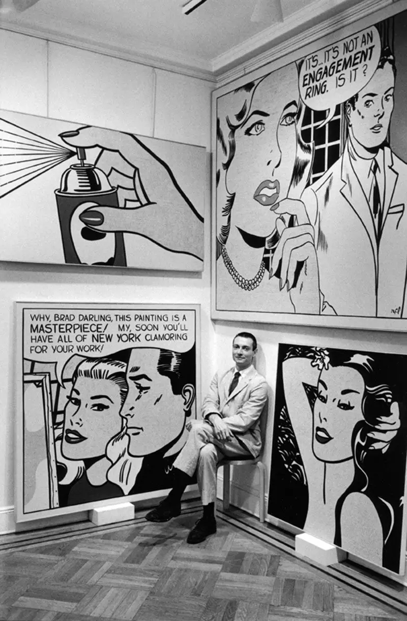 Roy Lichtenstein at Castelli Gallery