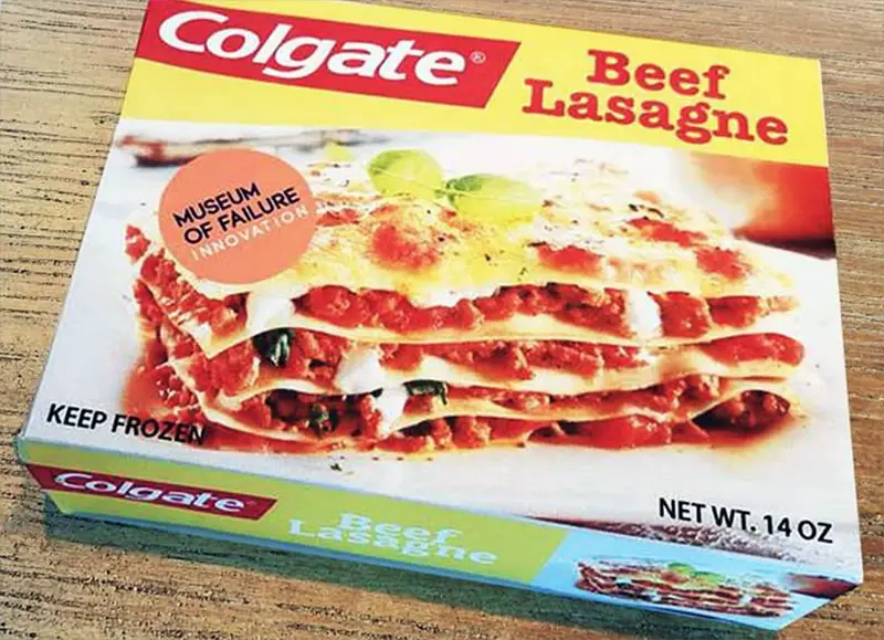 Colgate brand frozen dinners