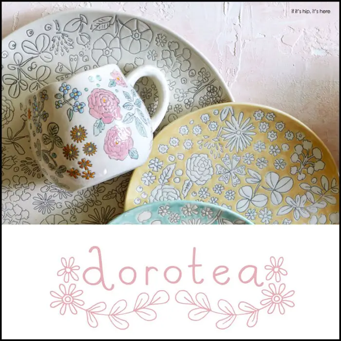 Read more about the article Romantic Ceramic Dorotea Dinnerware by Carolina Silva