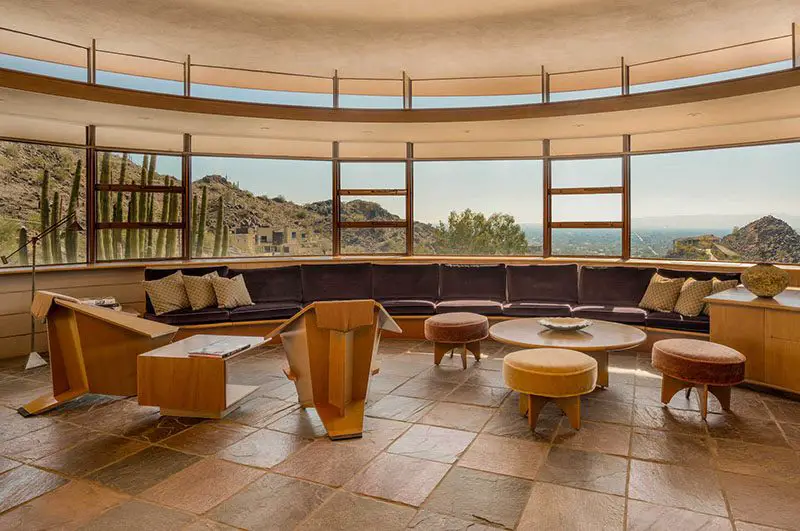 Frank Lloyd Wright Lykes Home and furniture