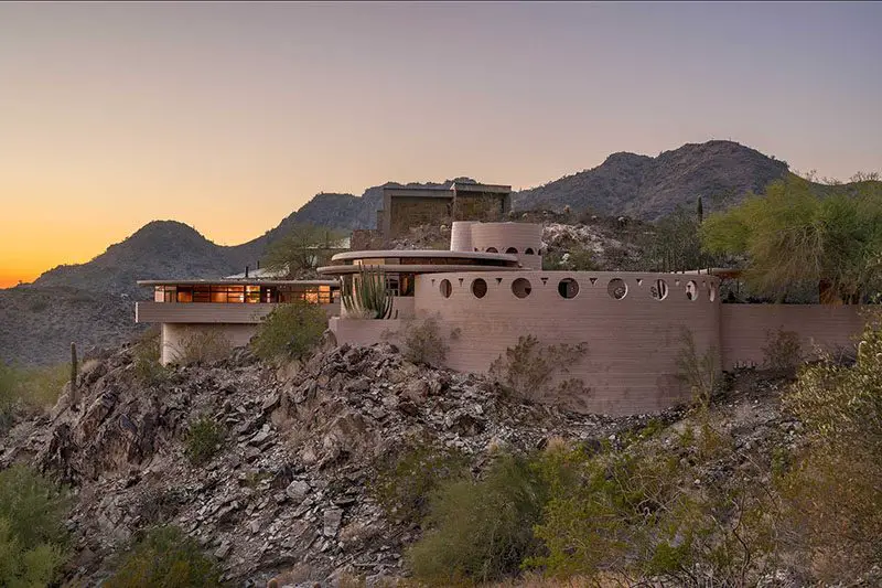 Frank Lloyd Wright Round Lykes Home