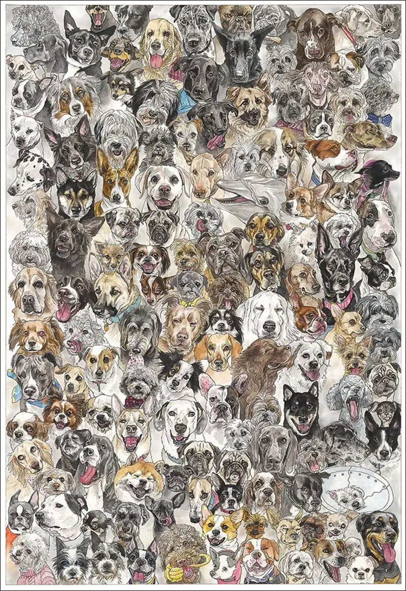 Year of the Dog illustration kozyndan