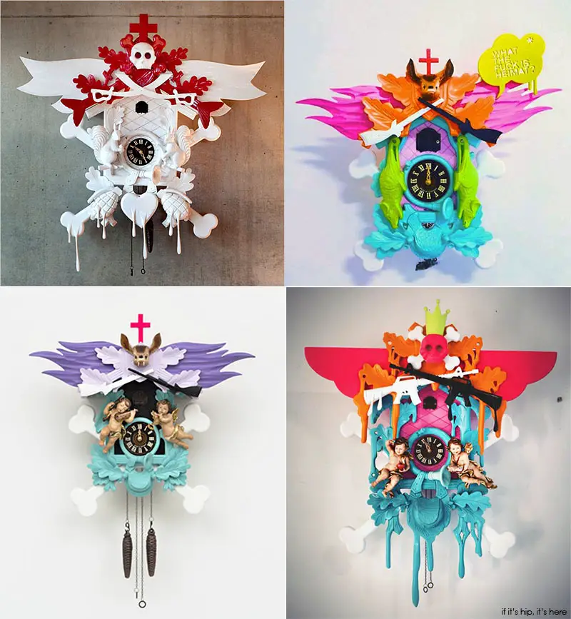 cuckoo clock sculptures