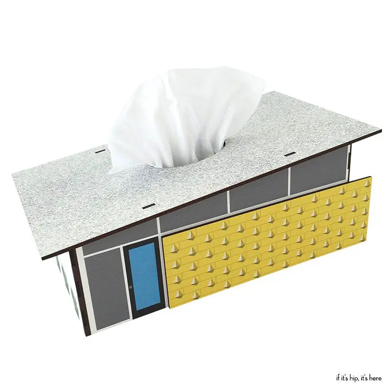 albert frey house tissue box