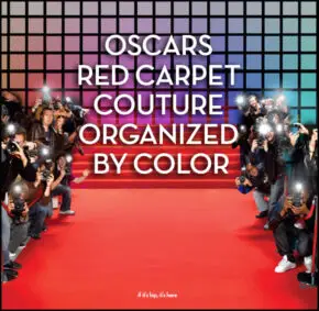 2018 Oscars Red Carpet Couture By Color