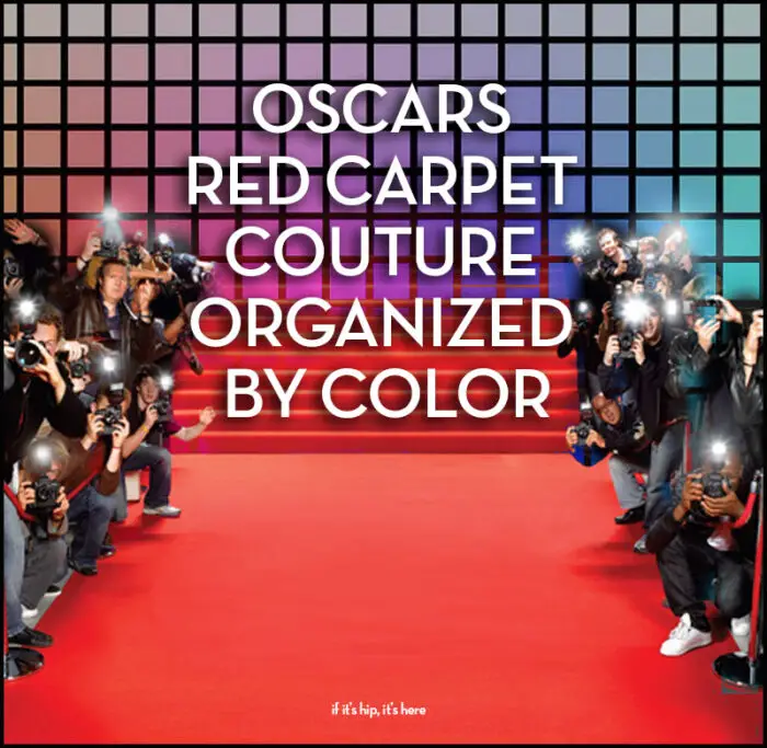 Oscars red carpet couture 2018