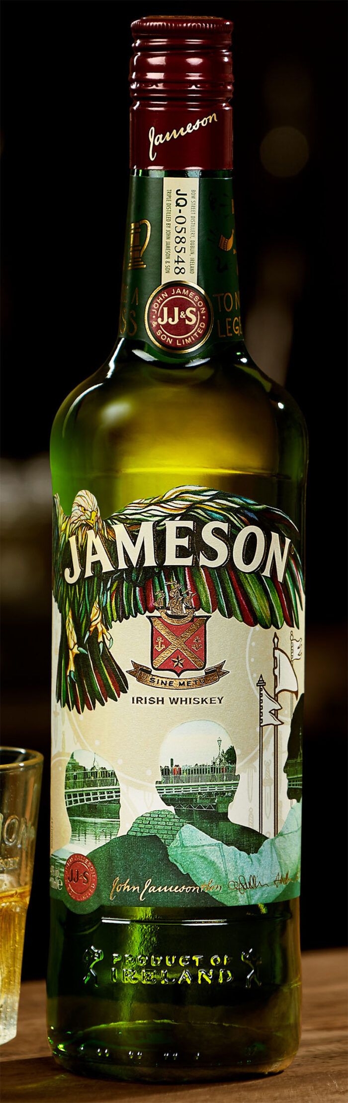 new collage Jameson 2018 Whiskey Bottle