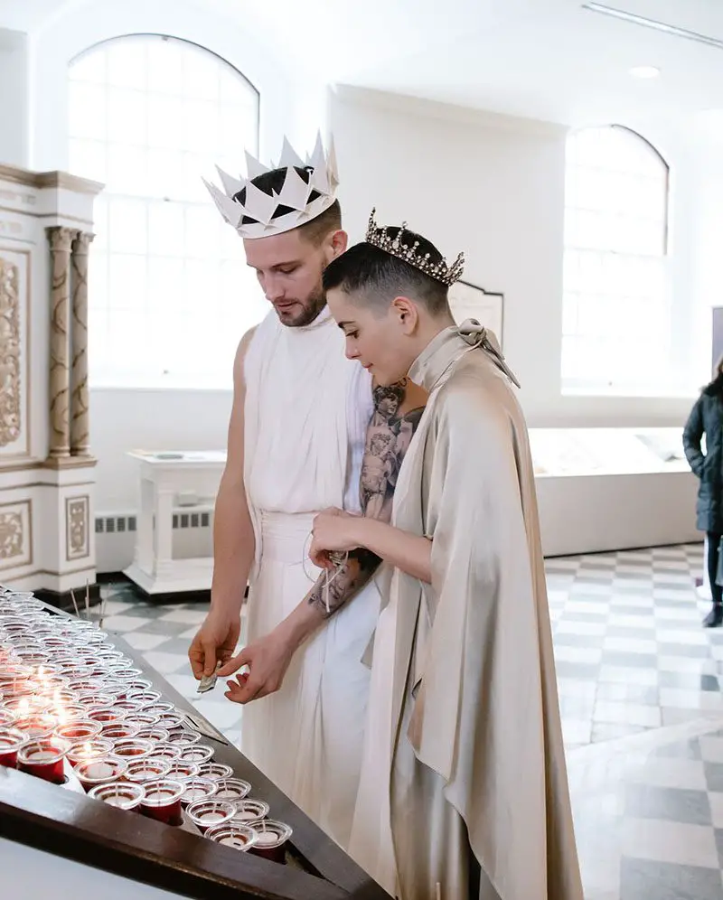 Nico Tortorella and Bethany Meyers wedd8ing