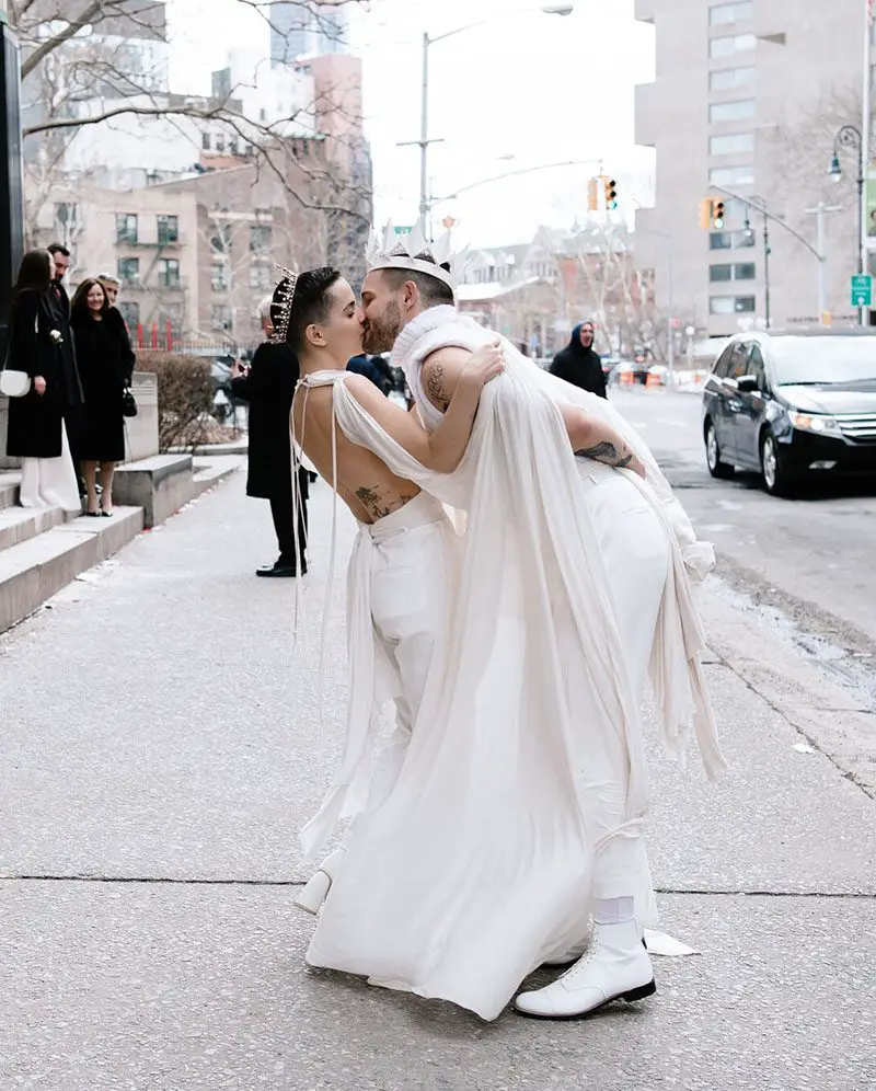 Nico Tortorella and Bethany Meyers wedding photos