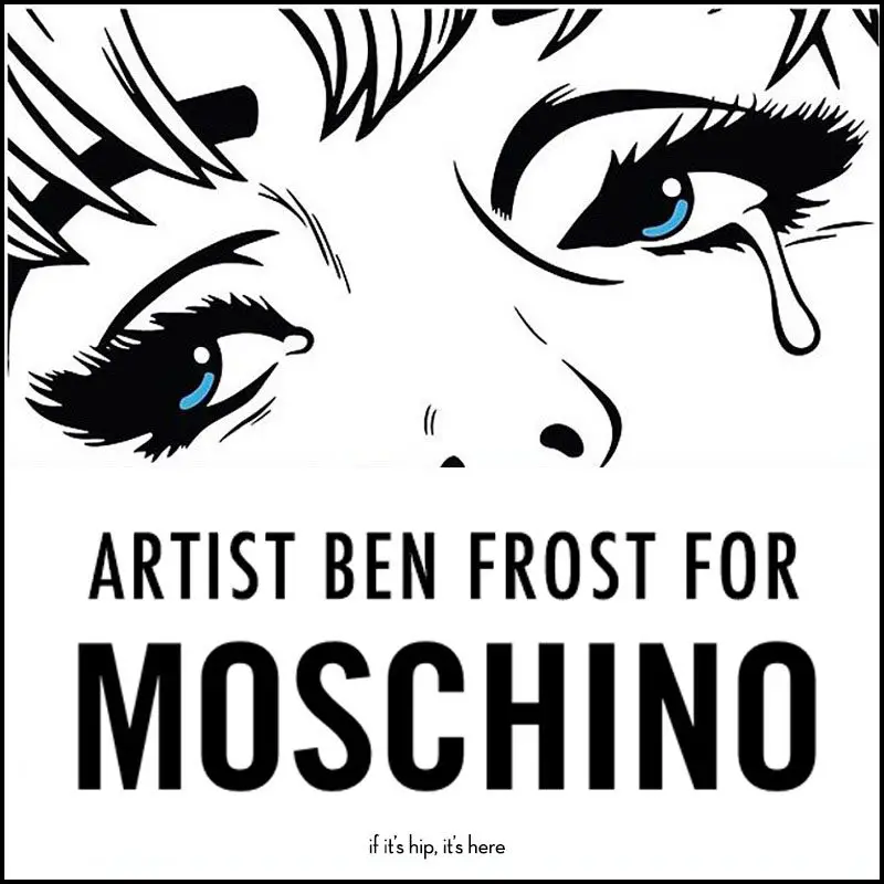 ben frost for moschino