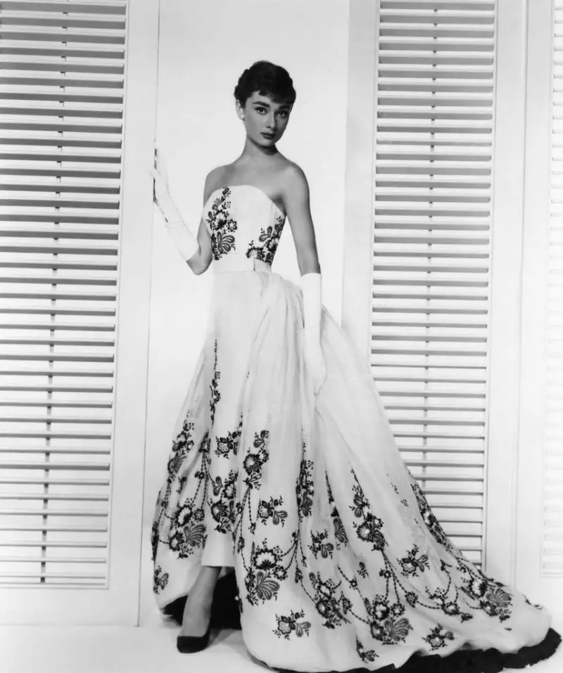 Audrey Hepburn in Sabrina gown