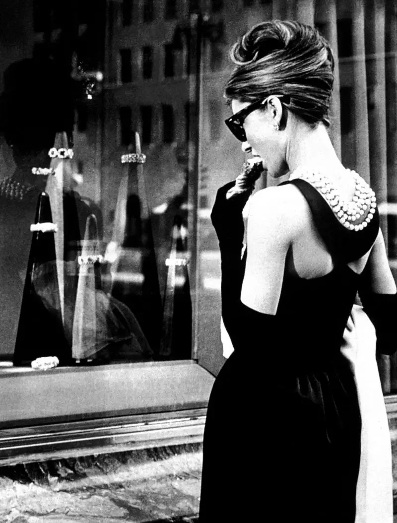 Hepburn in Breakfast at Tiffany's