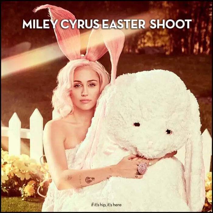 Read more about the article WOW! Look What The Easter Bunny Brought Us: Miley Cyrus!