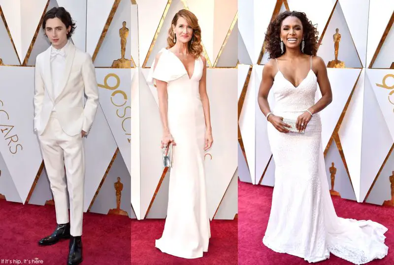 Timothée Chalamet, Laura Dern and Janet Mock.