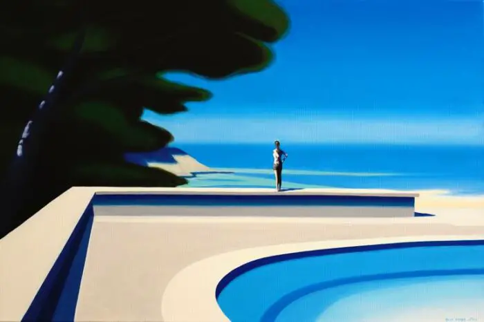 Pool Paintings by Hugo Pondz