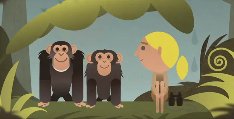 jane goodall animation