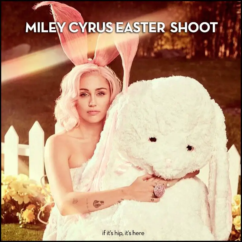 Miley Cyrus Easter Shoot
