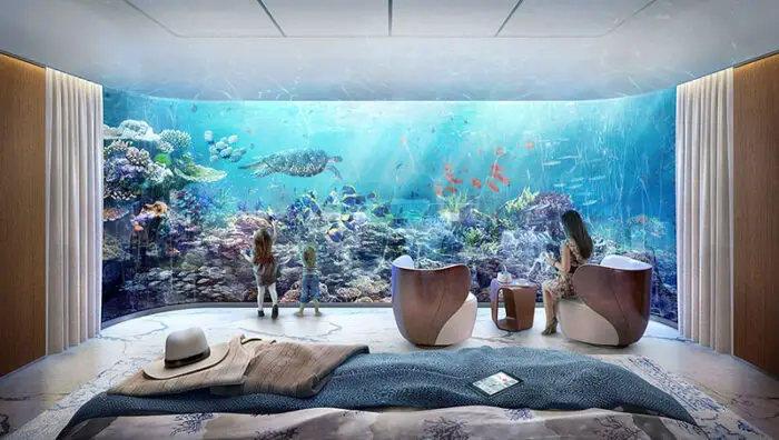 luxury underwater home