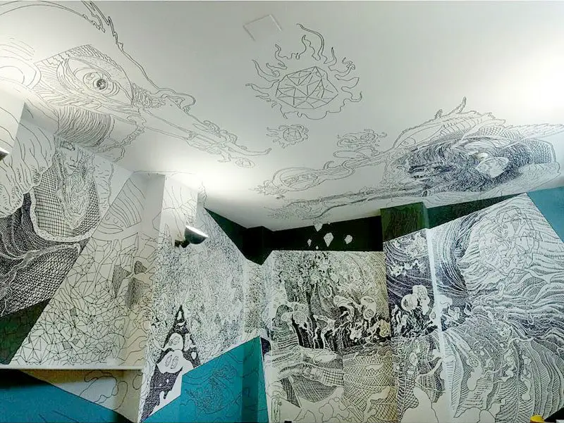 Scribblitti Narrative Murals