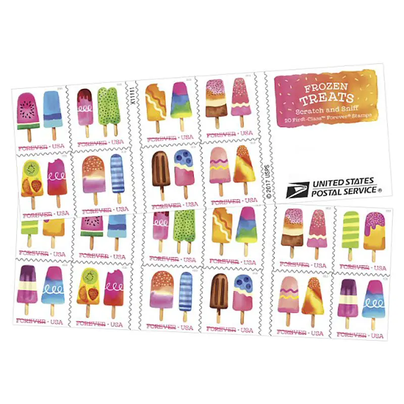 scratch and sniff stamps