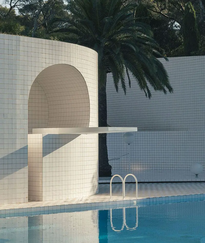 Alain Capeillères-designed pool