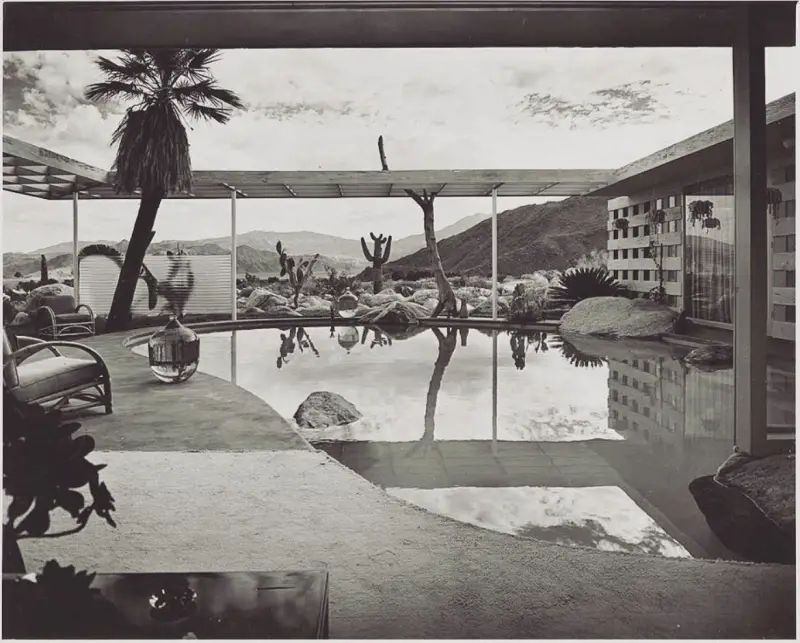 albert frey, loewy house pool