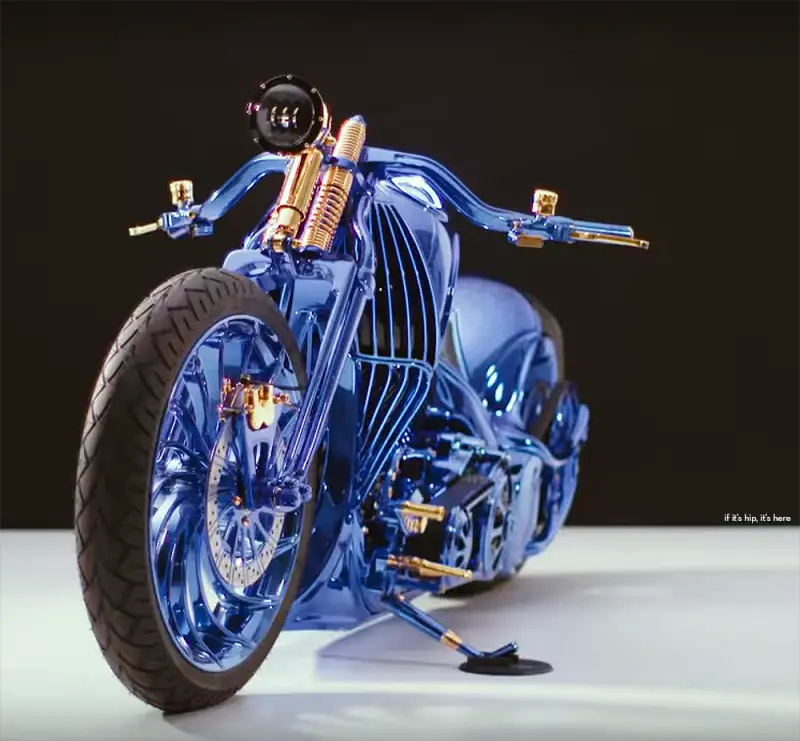 Harley davidson blue edition best sale