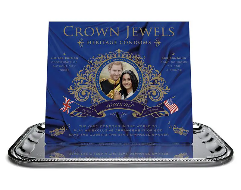 Royal Wedding Crown Jewels Condoms
