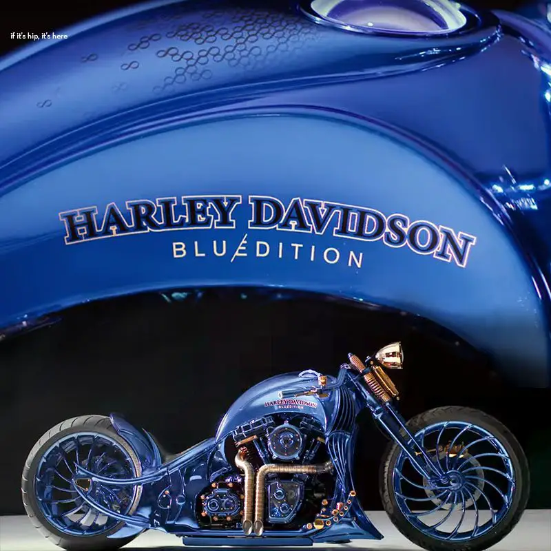 Bucherer Harley Davidson Blue Edition