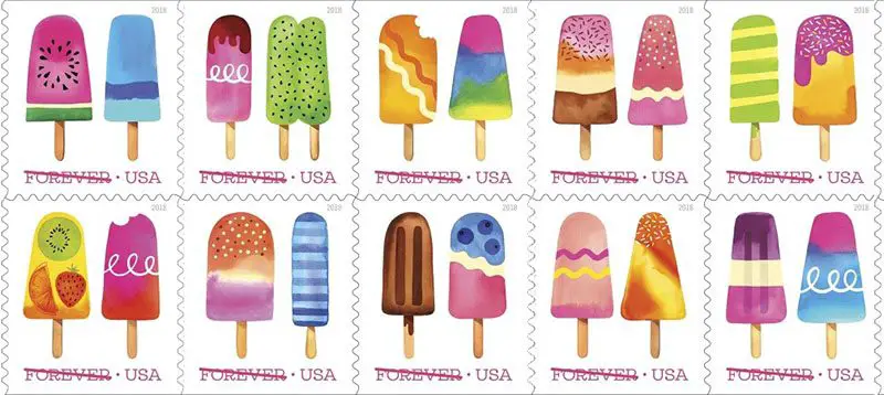 Scratch and Sniff Postage Stamps