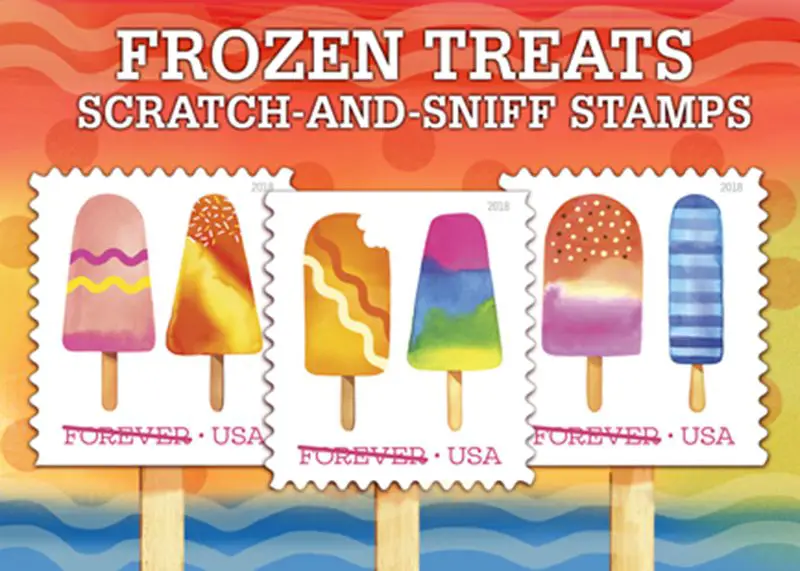 scratch and sniff stamps