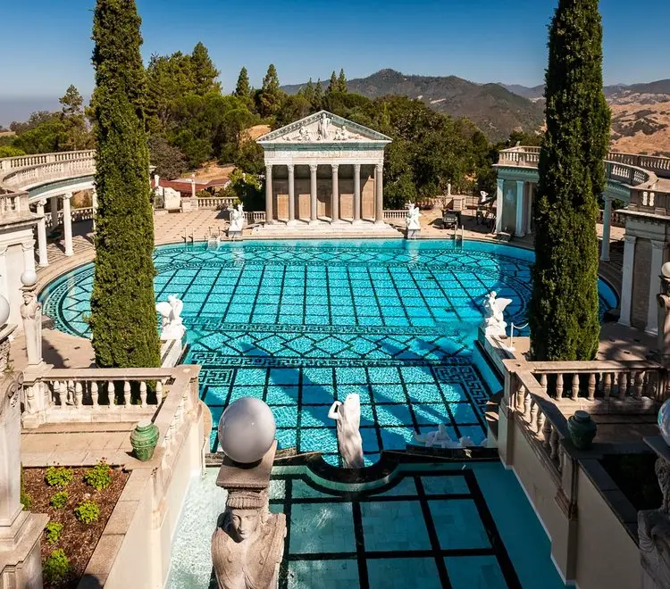 The Hearst Castle Neptune Pool by architect Julia Morgan