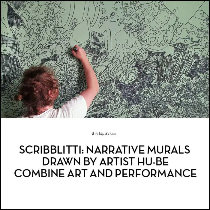 Read more about the article Scribblitti: Narrative Murals Drawn by Artist Hu-Be