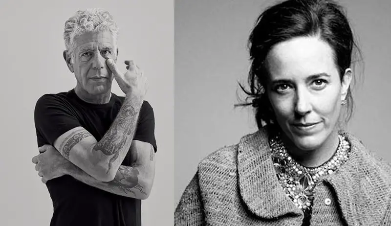 Kate Spade and Anthony Bourdain