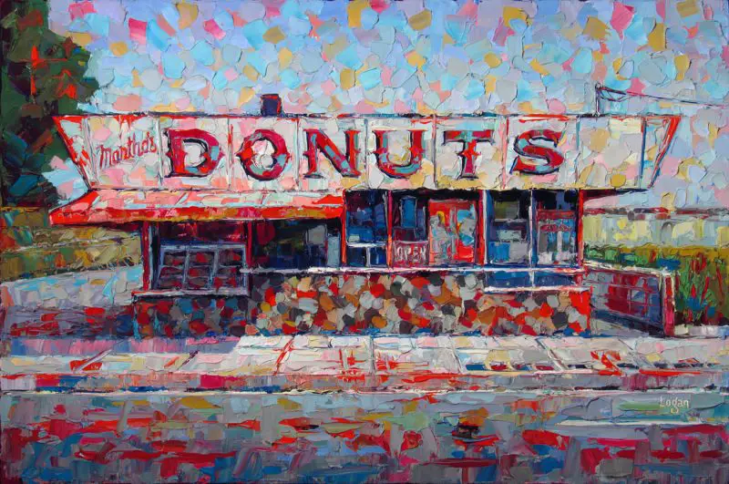 Raymond Logan, Martha's Donuts, 2018