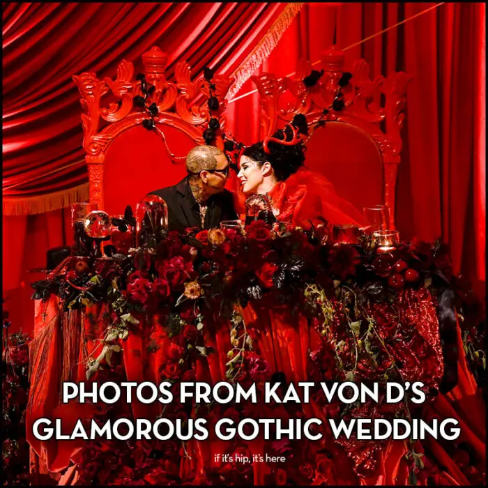 Read more about the article Get A Load Of Kat Von D’s Gorgeous Glam Goth Wedding