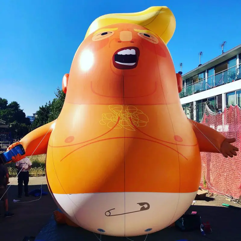 Trump Baby Blimp