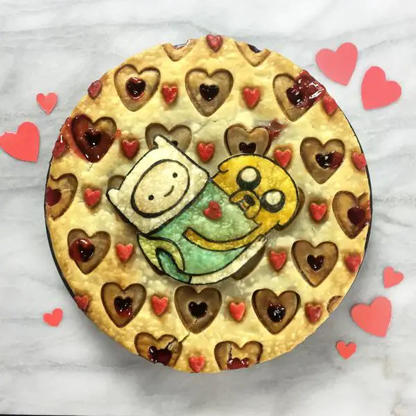 Adventure Time pie