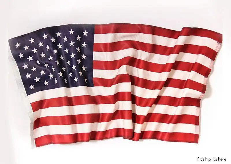 Paul Rousso American Flag Sculptures