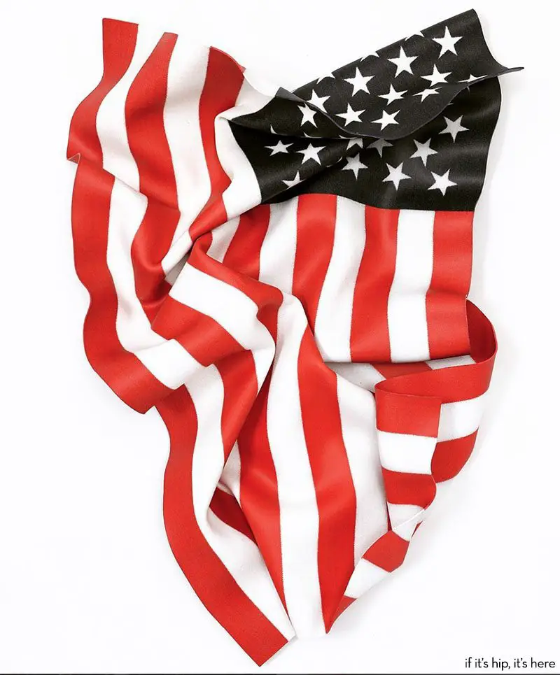 Paul Rousso American Flag Sculptures