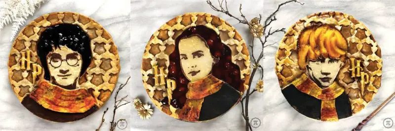 Jessica Clark-Bojin's Pie Portraits