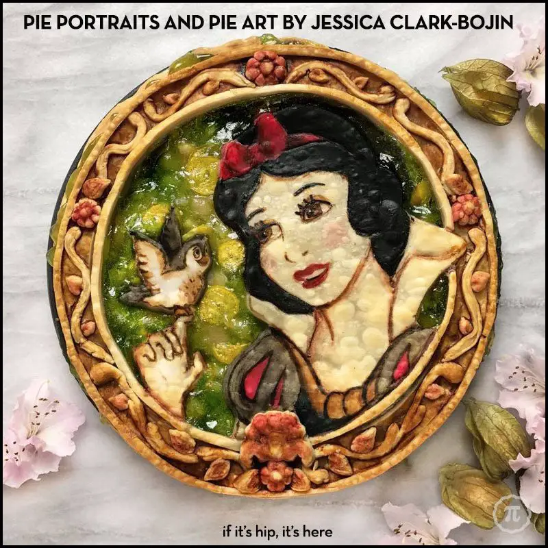 Jessica Clark-Bojin's Pie Portraits and Pie Art