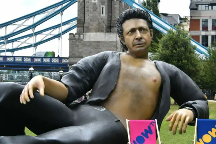 Giant Reclining Jeff Goldblum