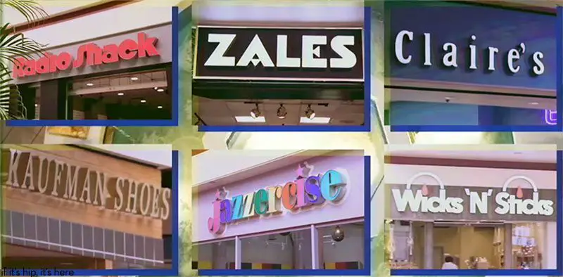 80s mall shops