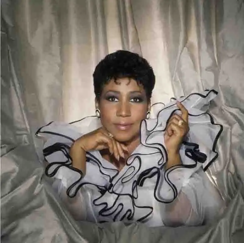 Aretha Franklin, 1987, photo by Norman Parkinson