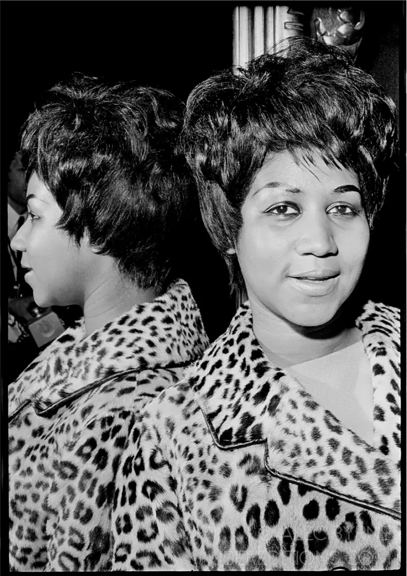 Aretha Franklin, 1968, London photo by Alec Byrne