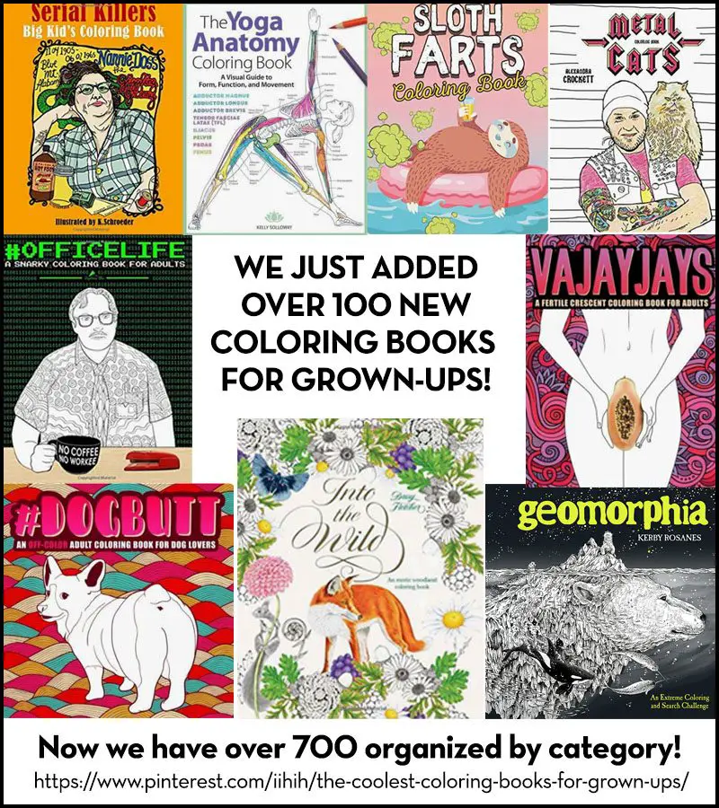 More Grown-Up Coloring Books