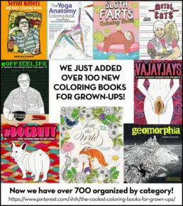 The Latest and Greatest Coloring Books for Grown-Ups August 2018
